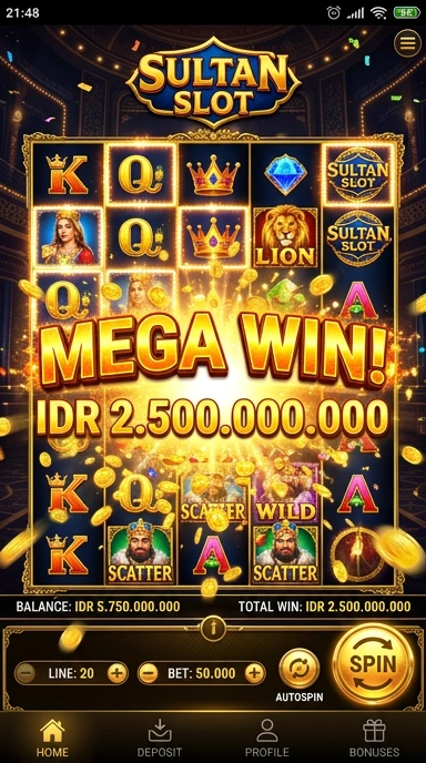 sultanslot — galeri pratinjau Resmi APK